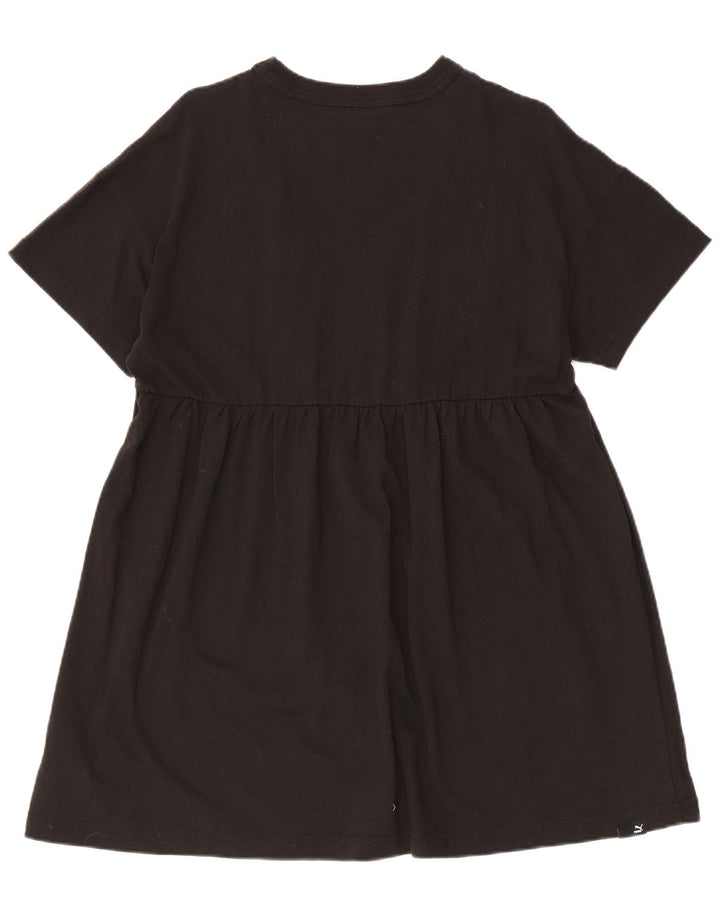 Puma Vestido acampanado para mujer UK 44 Mediano Algodón negro