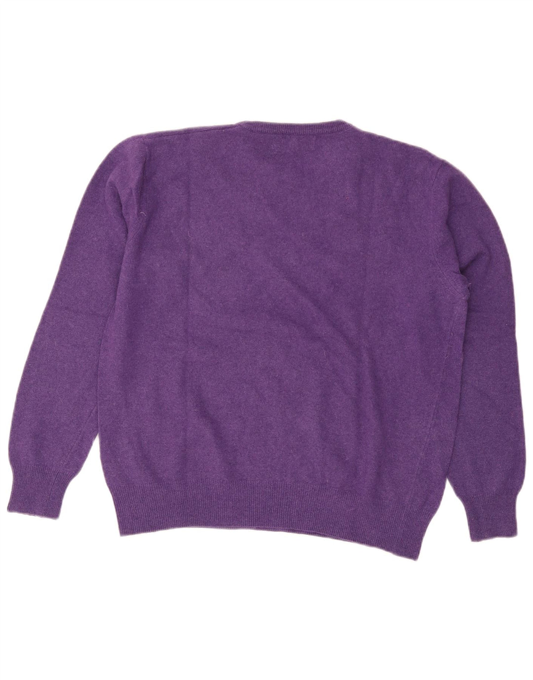 Kappa - Jersey de cuello redondo para mujer, talla 40, lana morada mediana