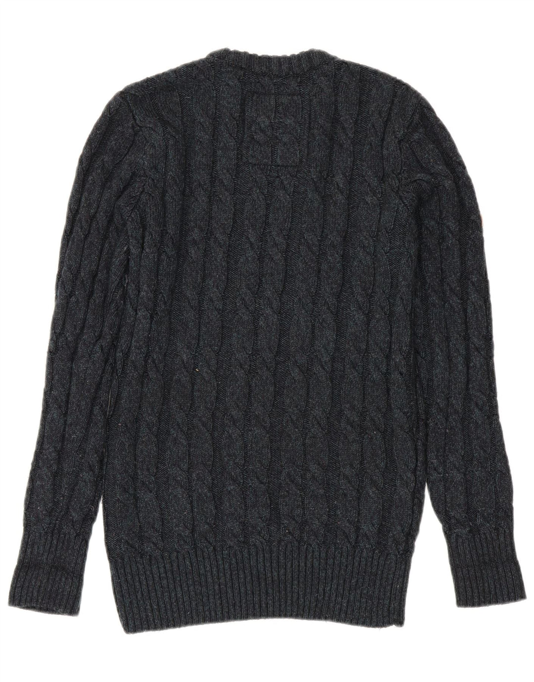 Superdry Jersey De Cuello Redondo Para Hombre Pequeño Acrílico Azul Marino