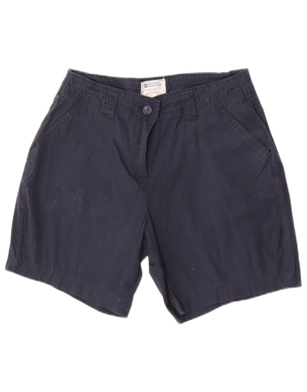 Pantalones cortos chinos para mujer Mountain Warehouse UK 12 Medium W28 Algodón azul marino