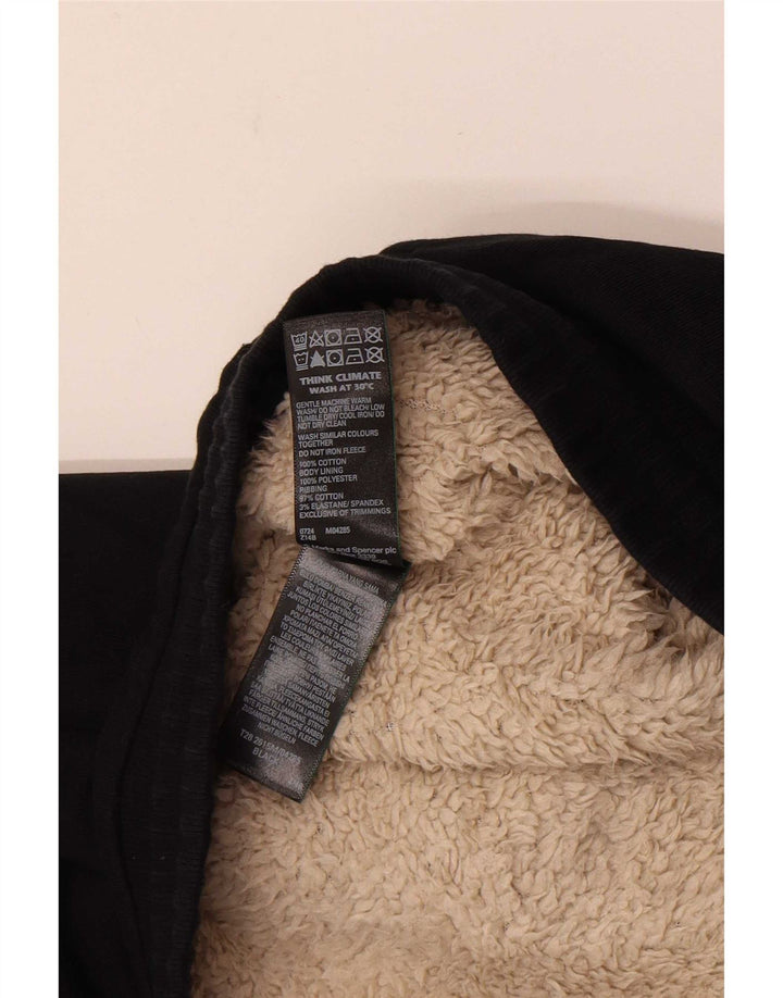 Marks & Spencer - Pantalones de chándal para hombre, talla grande, color negro, algodón
