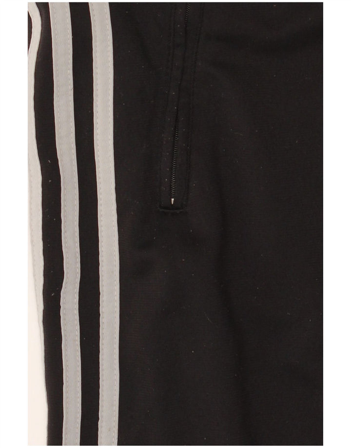 Adidas Pantalones de chándal para hombre UK 38/40 Medium Negro Poliéster