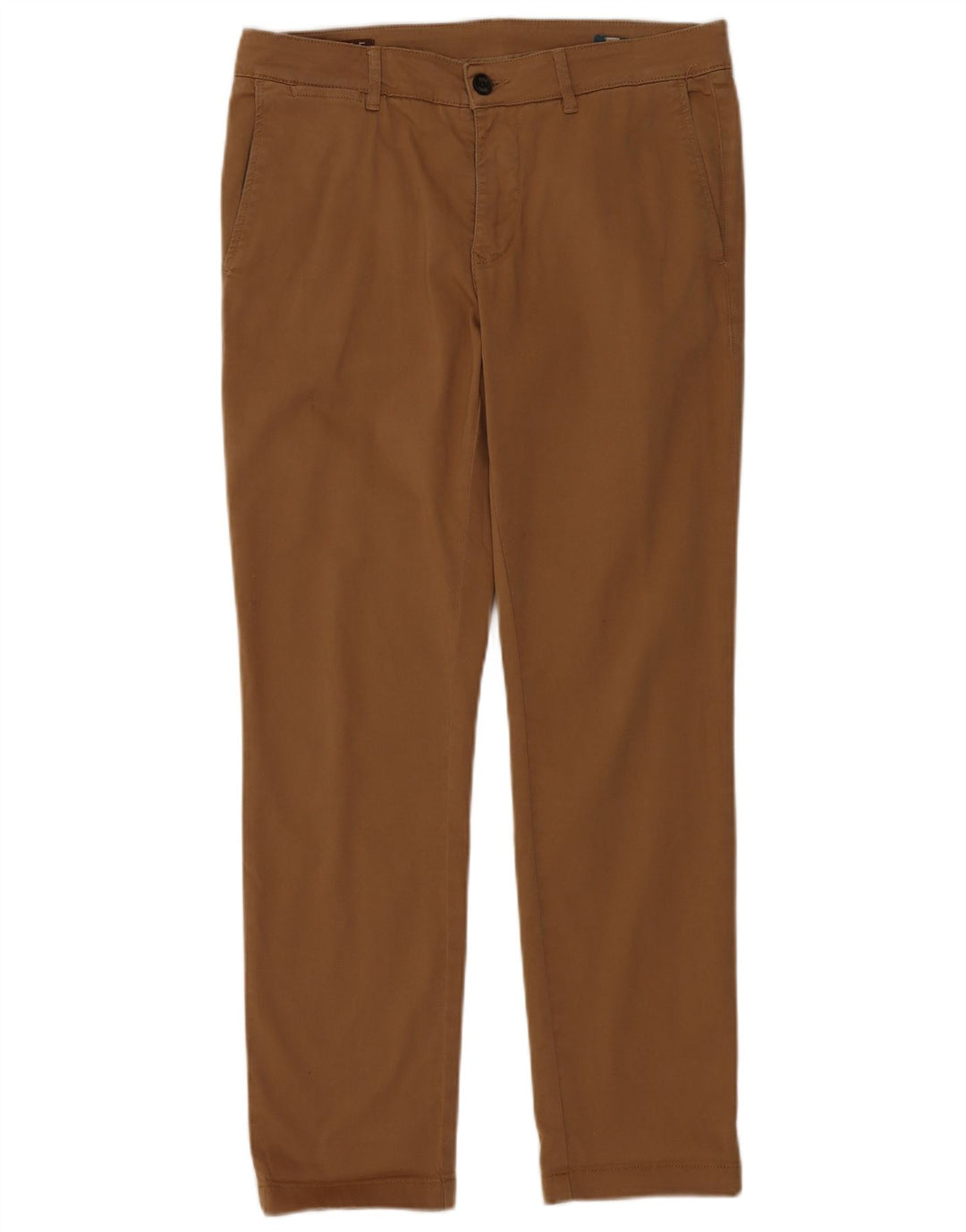 RIFLE Pantalón chino ajustado para hombre W32 L30 Algodón beige