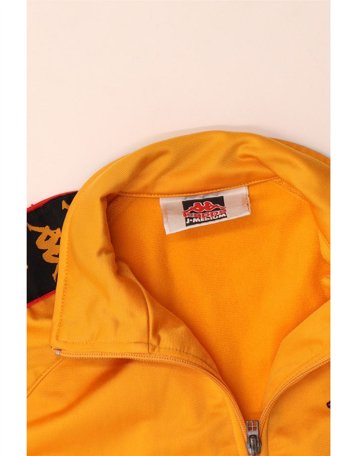 Kappa Chaqueta de Chándal para Niños 9-10 Años Medium Yellow Colourblock
