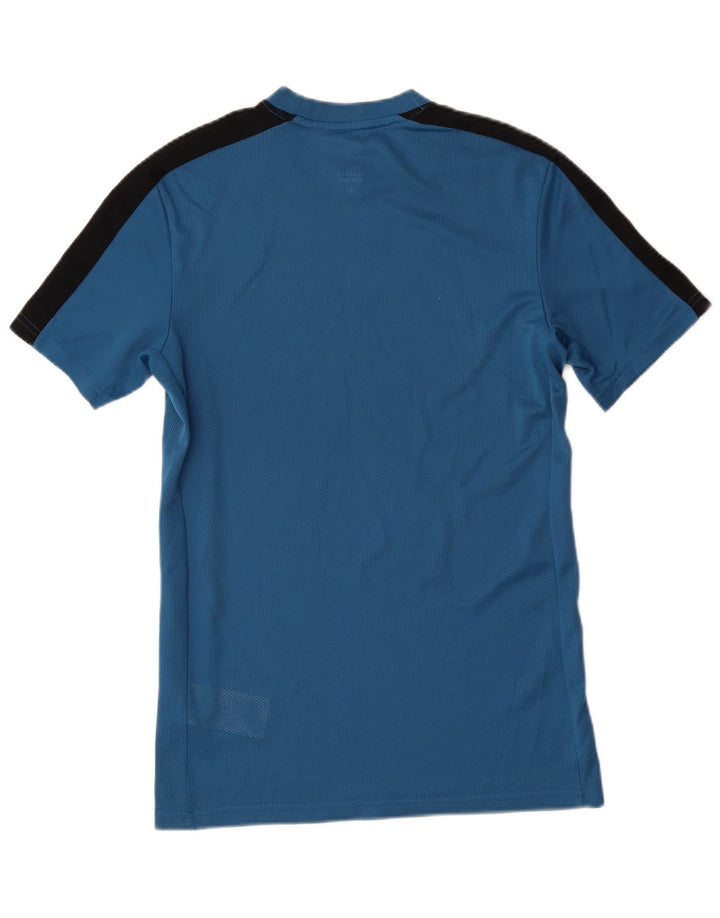 NIKE Camiseta Dri Fit Graphic para Hombre Top Small Azul Colorblock Poliéster