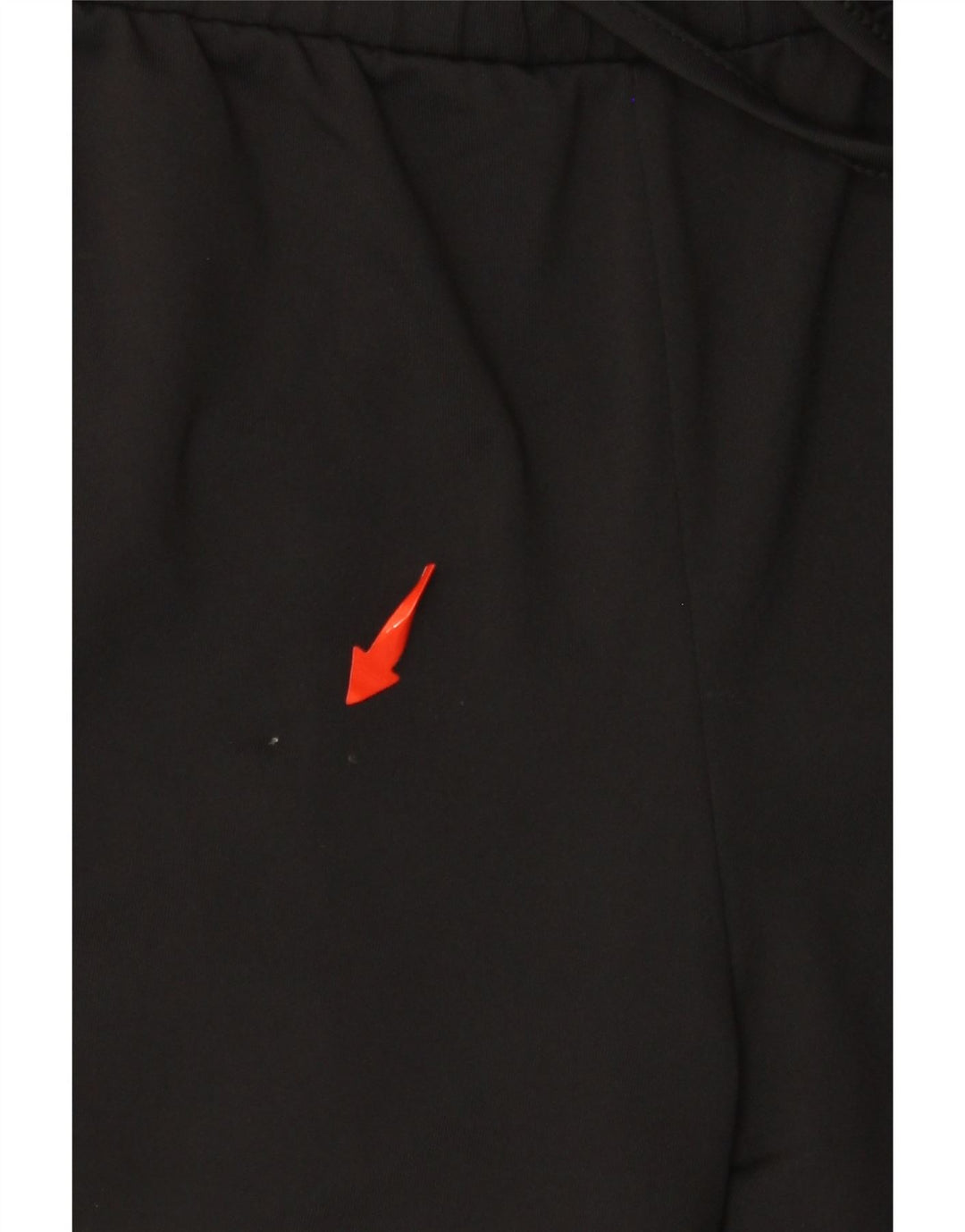 VINTAGE Pantalones cortos deportivos gráficos para mujer Reino Unido 14 Bloque de color negro grande