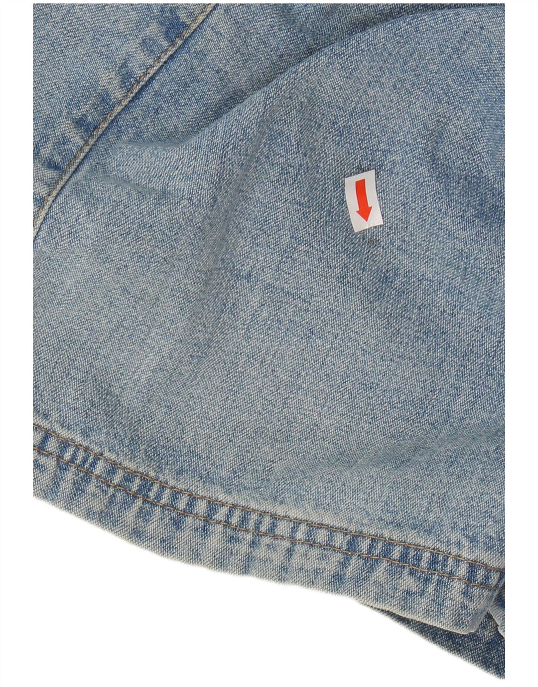 VINTAGE Womens Denim Shorts IT 42 Medium W30 Blue Cotton