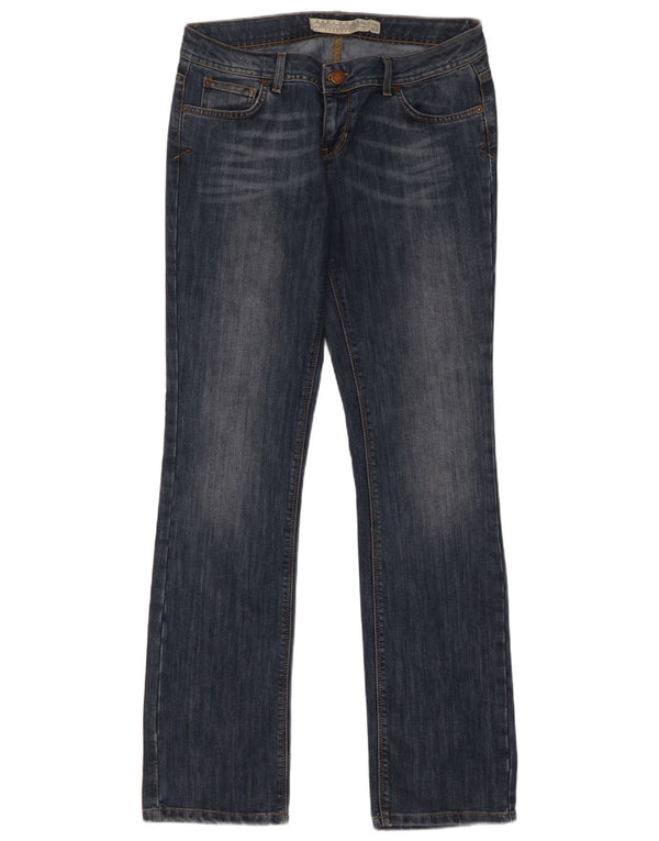 Zara Jeans Bootcut para Mujer EU 42 Large W32 L32 Algodón Azul Marino