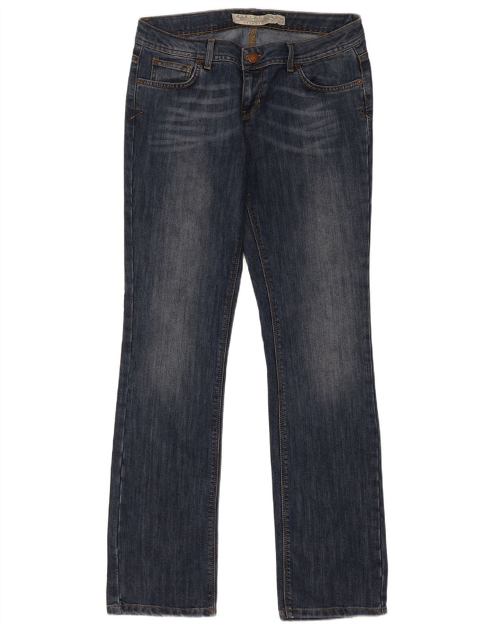 Zara Jeans Bootcut para Mujer EU 42 Large W32 L32 Algodón Azul Marino