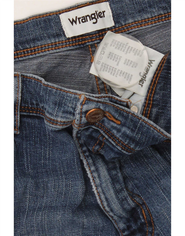 Wrangler Vaqueros rectos para hombre W34 L32 Algodón azul
