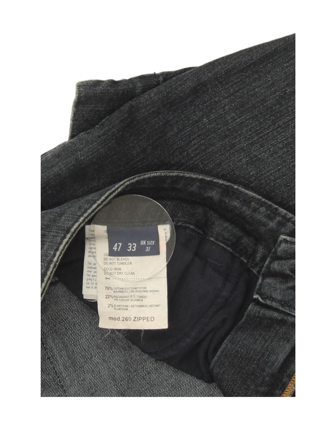 Vaqueros Trussardi Mujer Slim W31 L32 Azul Algodón