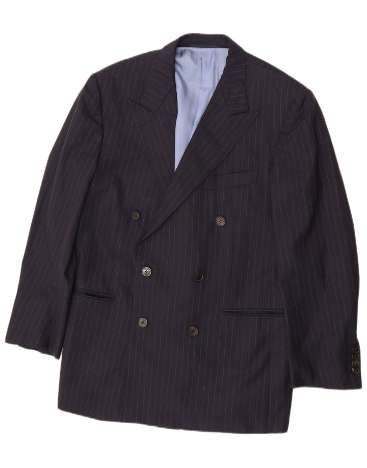 Ermenegildo Zegna Chaqueta Blazer para Hombre IT 48 Medium Azul Marino Clásico