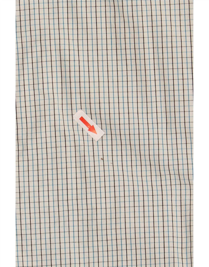 Camisa O'Neill Hombre Con Estampado Slim Fit De Algodón A Cuadros Azul Medio