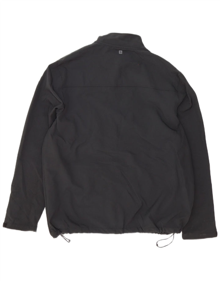 MOUNTAIN WAREHOUSE Chaqueta cortavientos para hombre UK 44 2XL Poliéster negro