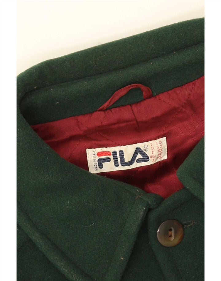 Fila Hombre Abrigo IT 50 Grande Verde