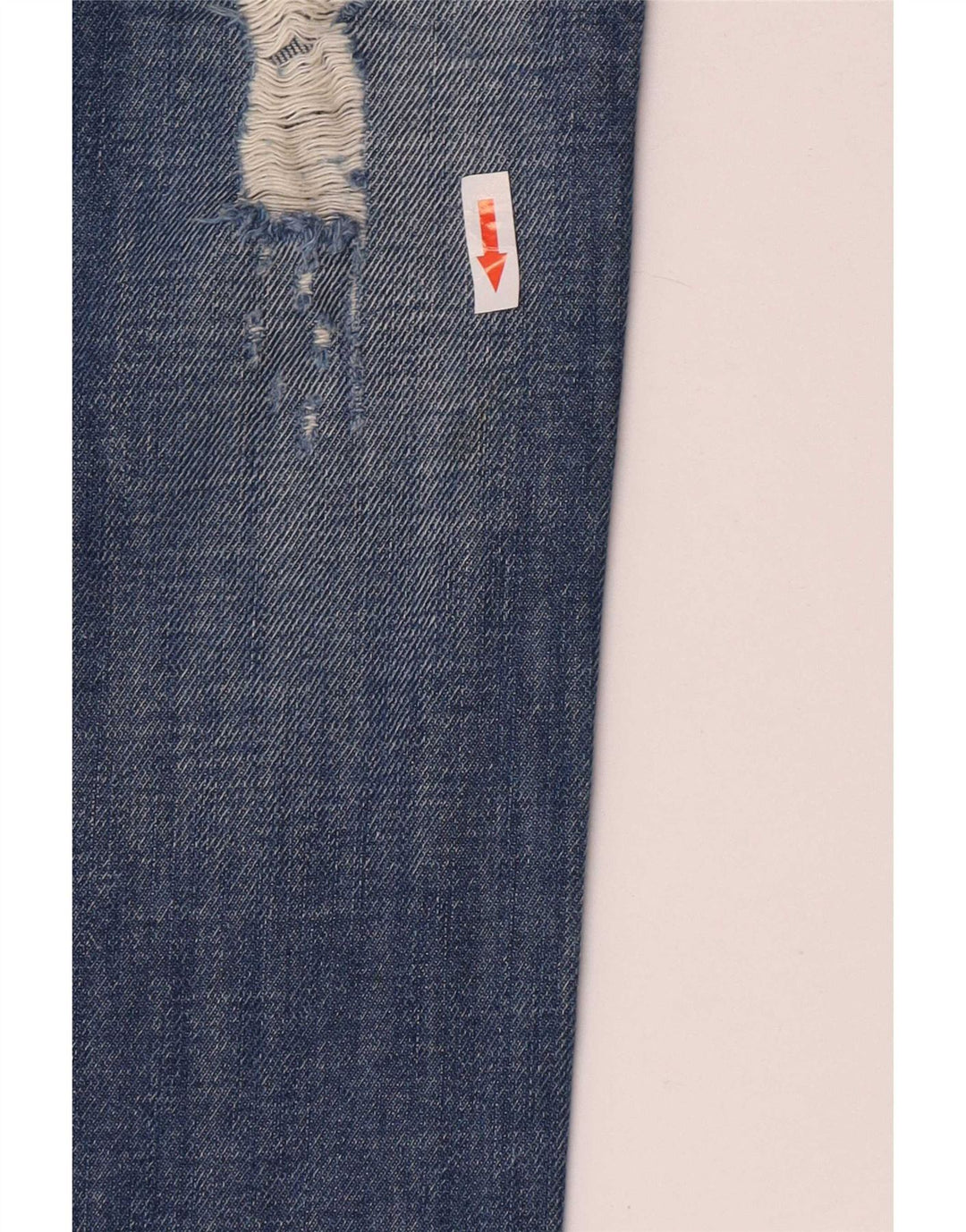 Diesel Mujer Matic Vaqueros Slim Desgastados W26 L32 Algodón Azul