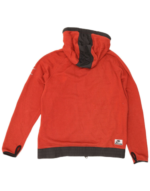 Nike - Chaqueta de chándal con capucha y gráfico para hombre, talla grande, color rojo, algodón