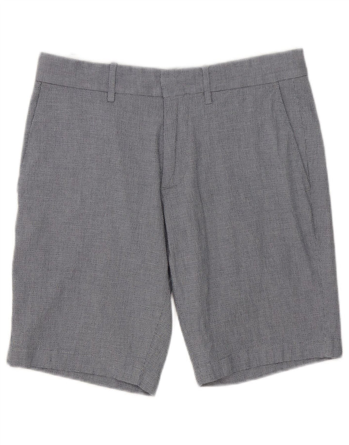 Tommy Hilfiger Pantalones cortos chinos para hombre W29 Algodón gris medio