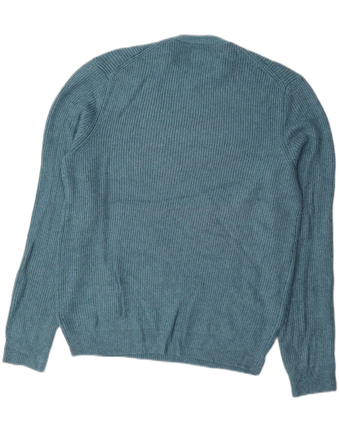 MARKS & SPENCER Jersey de cuello redondo para hombre XL Poliamida azul