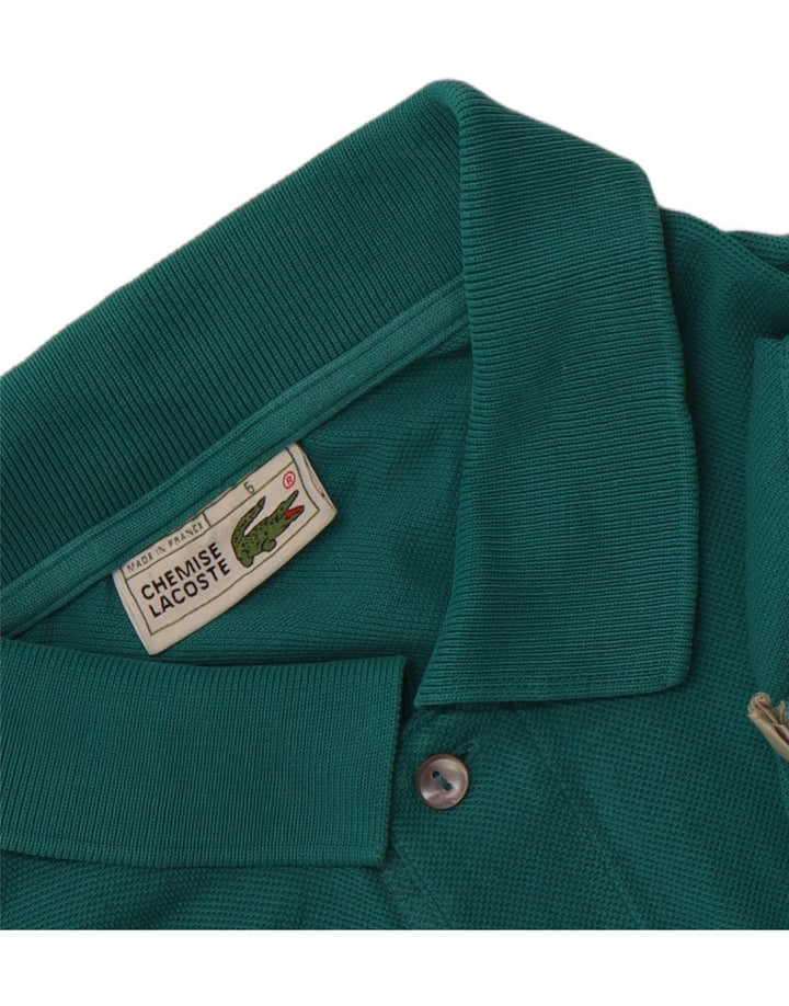 Polo Lacoste para hombre talla 5 grande algodón verde