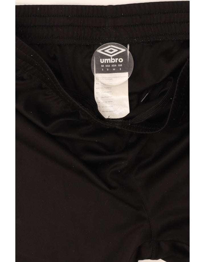 UMBRO Shorts deportivos para hombre Small Black Poliéster