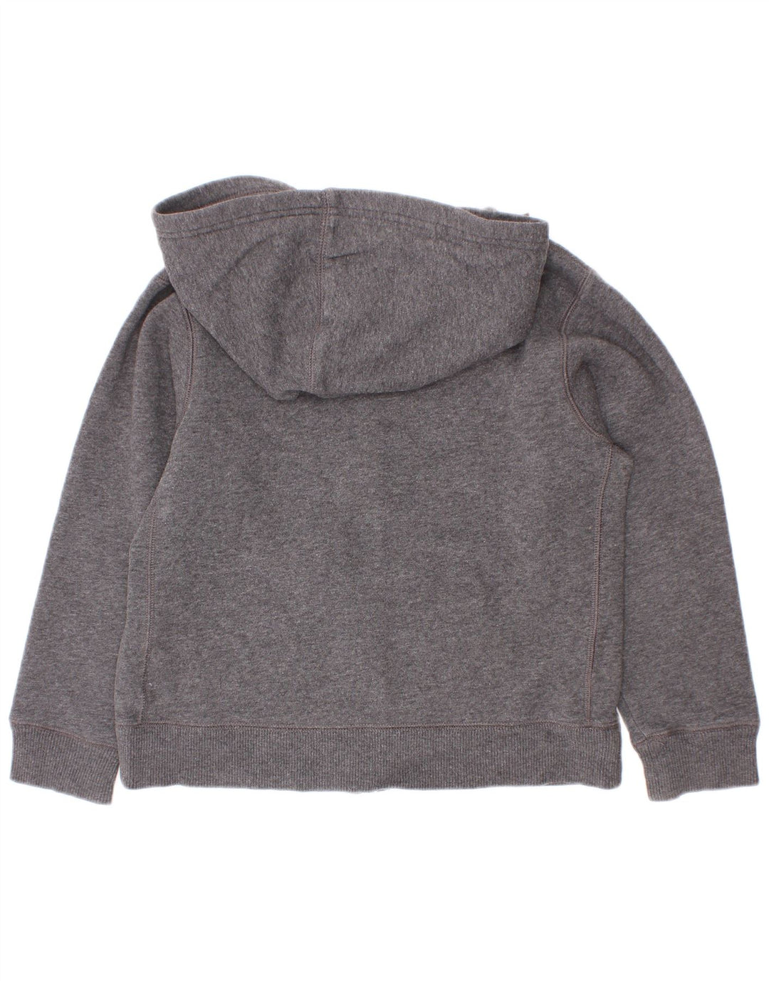 Nike Sudadera con capucha y cremallera gráfica para niños 6-7 años Gris