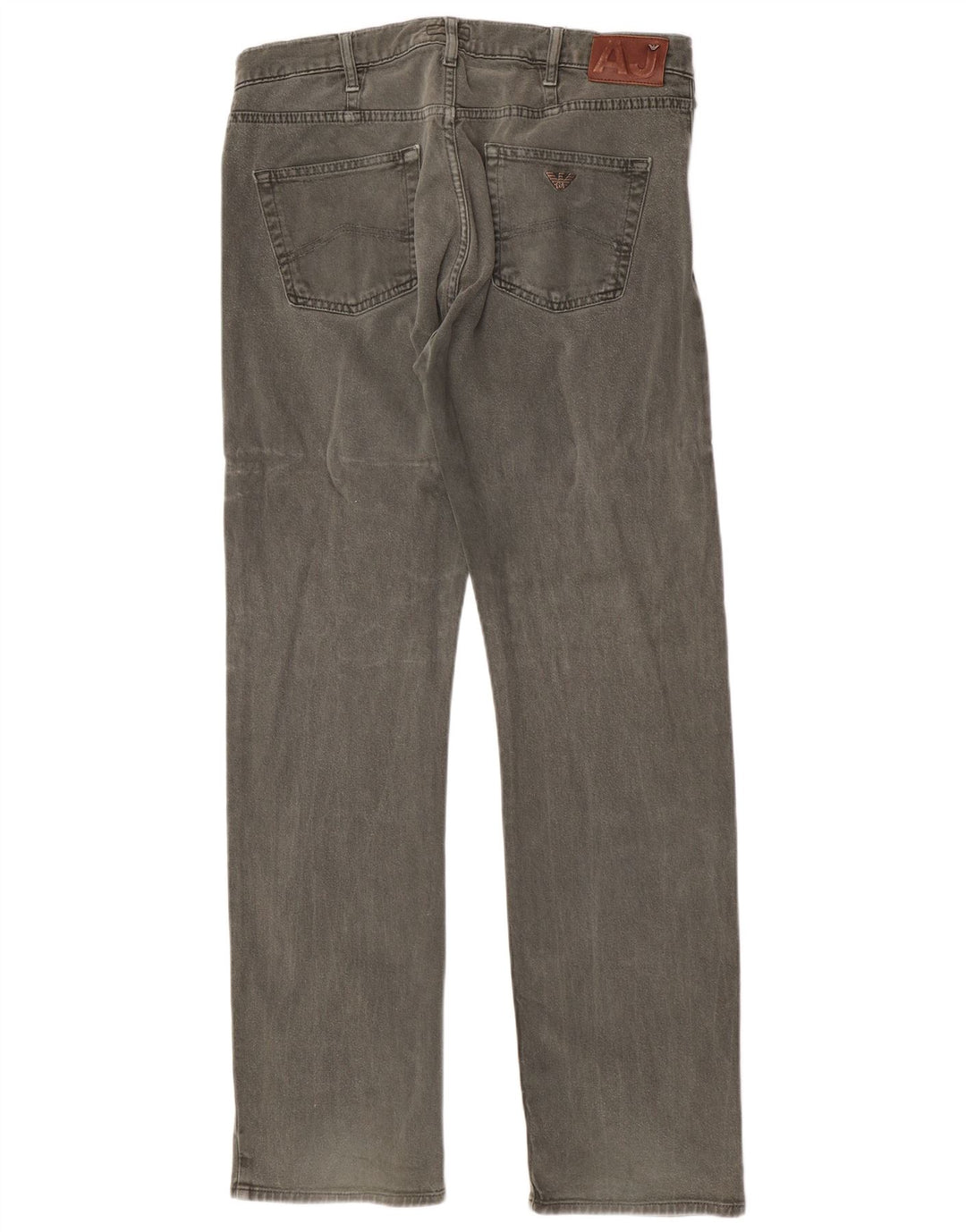 Vaqueros Armani Hombre Rectos W36 L34 Algodón Verde
