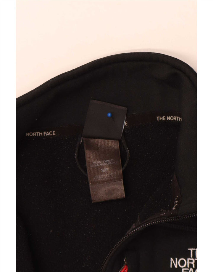 The North Face Sudadera con cuello y cremallera para hombre Jersey Small Poliéster negro