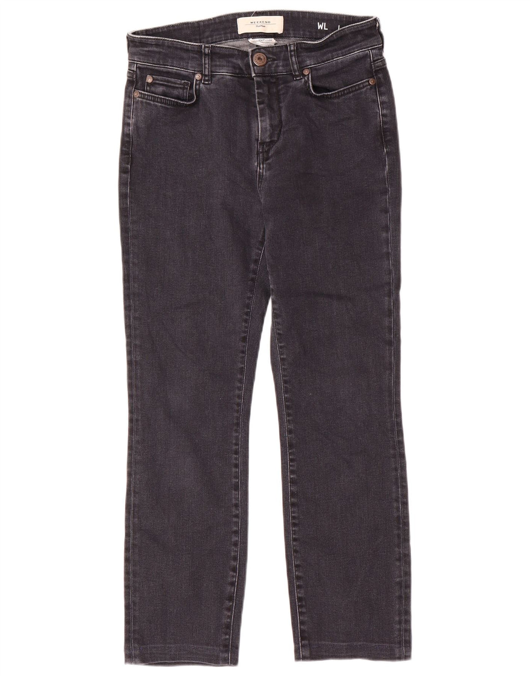 Vaqueros recortados de fin de semana para mujer Max Mara W28 L25 Gris
