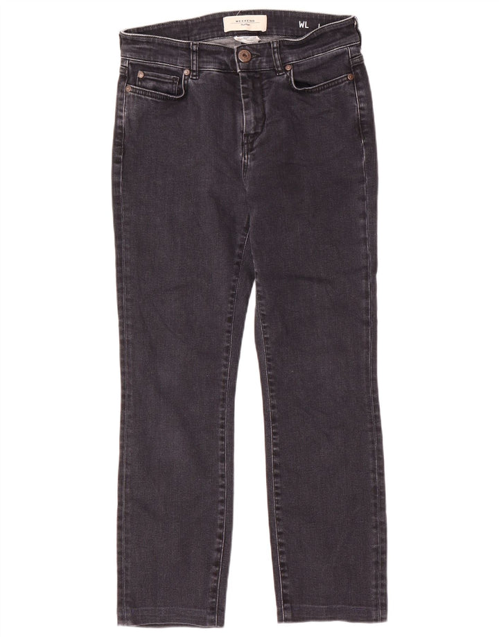 Vaqueros recortados de fin de semana para mujer Max Mara W28 L25 Gris