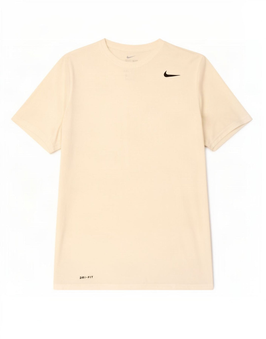Camiseta Nike Dri Fit para hombre Top poliéster blanco mediano
