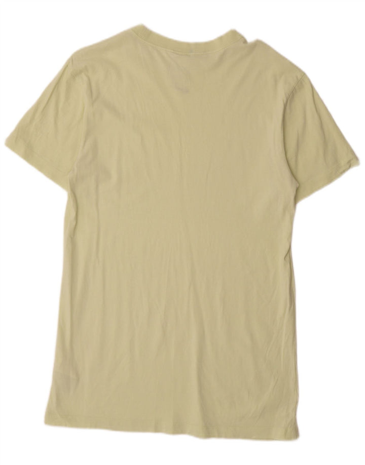 NIKE Vestido tipo camiseta para mujer UK 6 XS Algodón amarillo