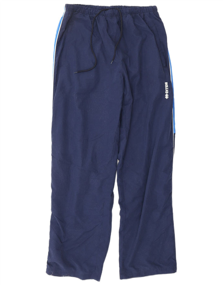 ERREA Pantalón de chándal para hombre Large Azul marino Colorblock Poliéster