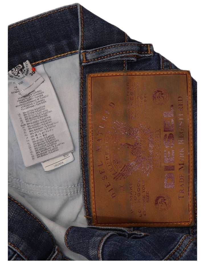 Vaqueros Slim Mujer Diesel W30 L30 Algodón Azul