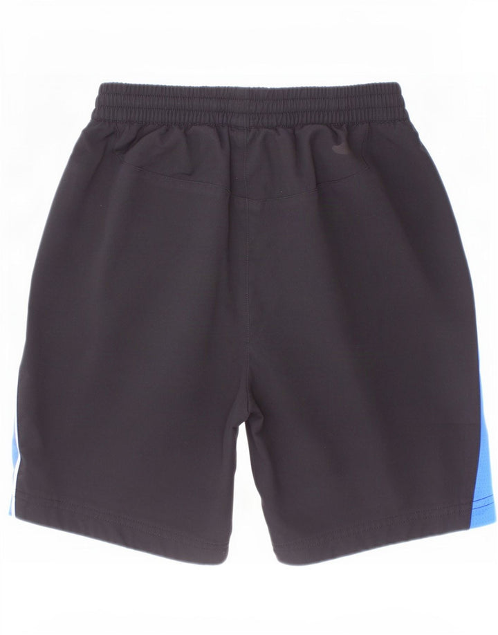 Adidas Pantalones cortos deportivos para niño 9-10 años Negro Poliéster color block