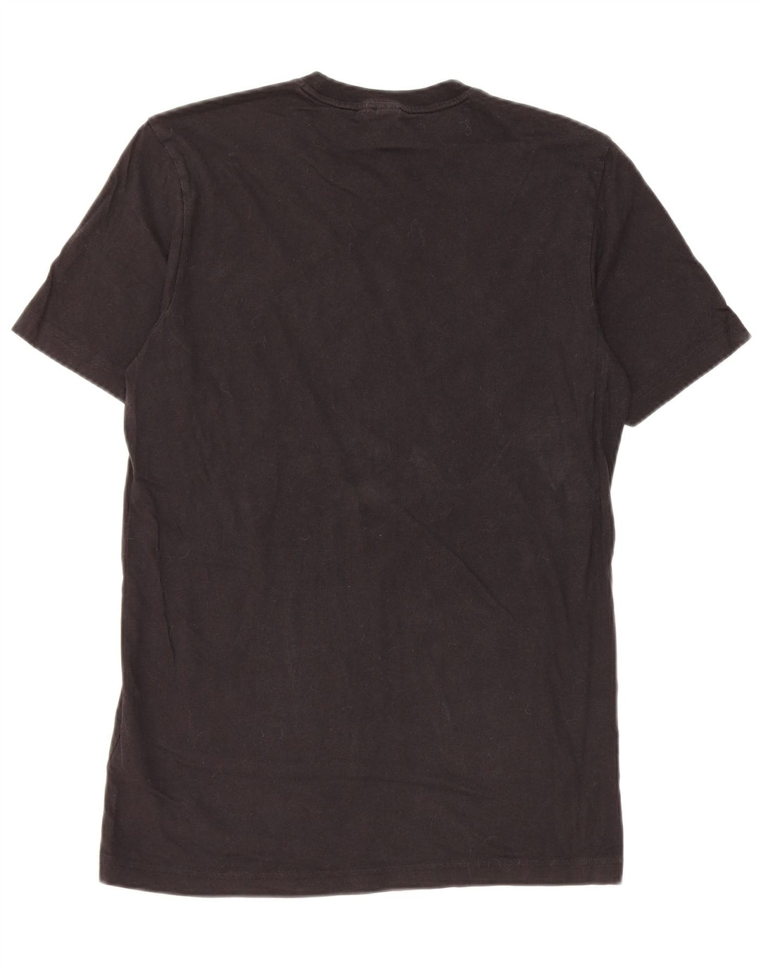 Adidas - Camiseta gráfica para hombre, talla pequeña, algodón negro