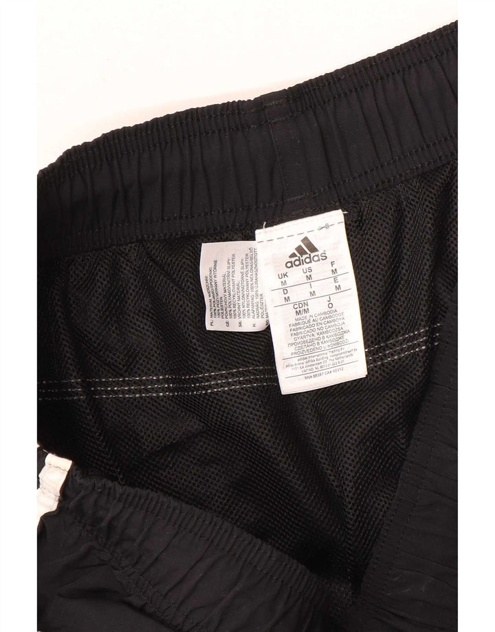 Adidas Hombre Pantalones Cortos Deportivos Medianos Nylon Negro
