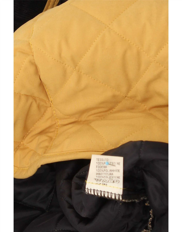 Wilkes&Akerman Chaqueta acolchada para hombre UK 38 Poliéster amarillo medio