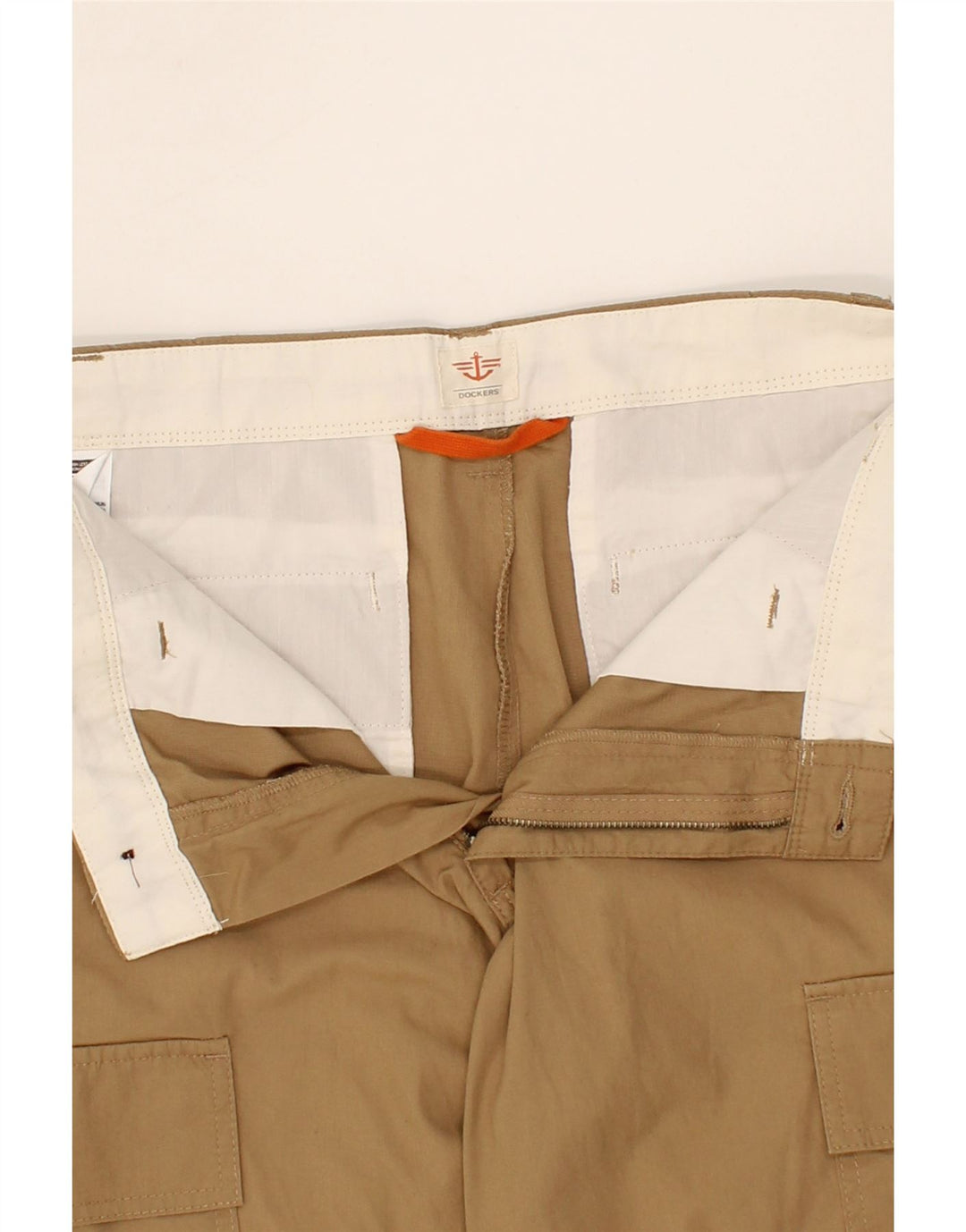 DOCKERS Mens Cargo Shorts W30 Medium Brown Cotton Vintage Dockers and Second-Hand Dockers from Messina Hembry 