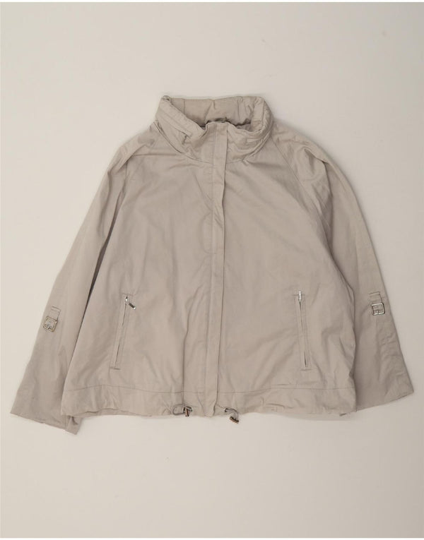 Marks & Spencer Chaqueta Cortavientos Autograph para Mujer UK 46 Grande Plata