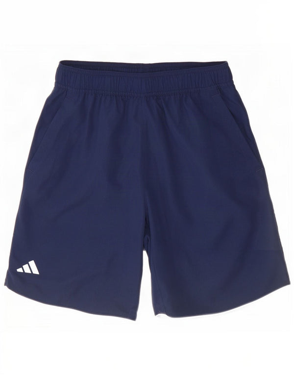 Adidas Mens Aeroready Sport Shorts Pequeño Azul Marino Poliéster