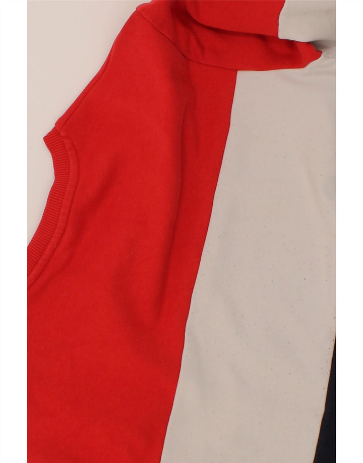 FILA Hombre Sudadera Gráfica Jersey Medium Multicolor Colorblock