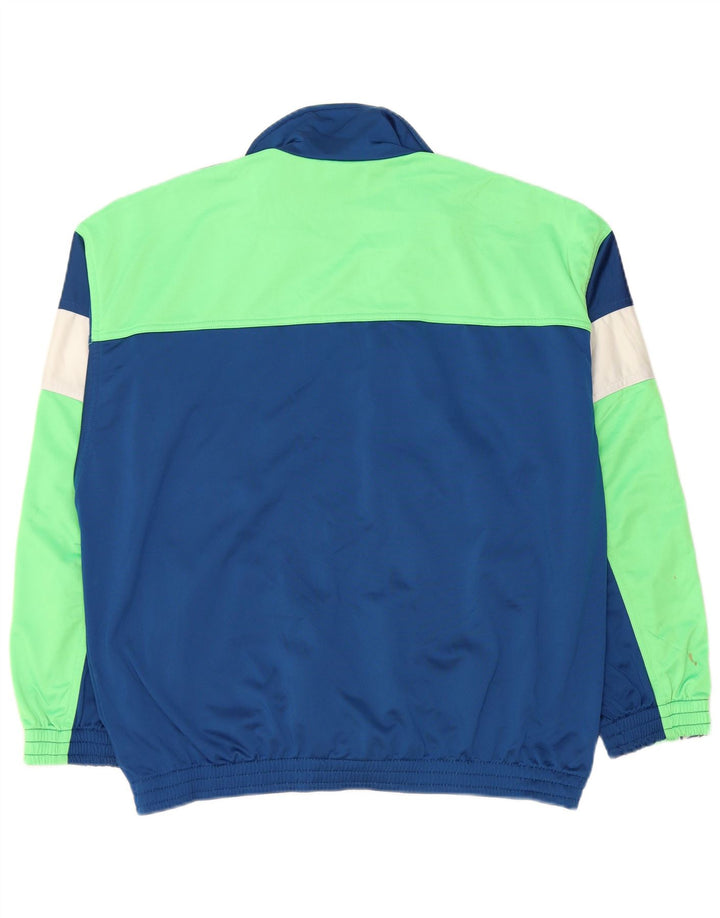 Diadora Hombre Chaqueta De Chándal Con Gráfico IT 48 Medium Blue Colourblock