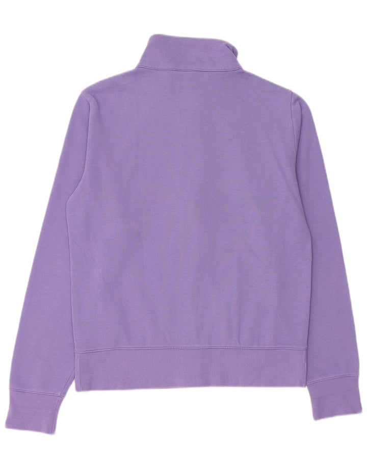 CHAMPION Chaqueta de chándal para mujer Reino Unido 14 Algodón morado mediano