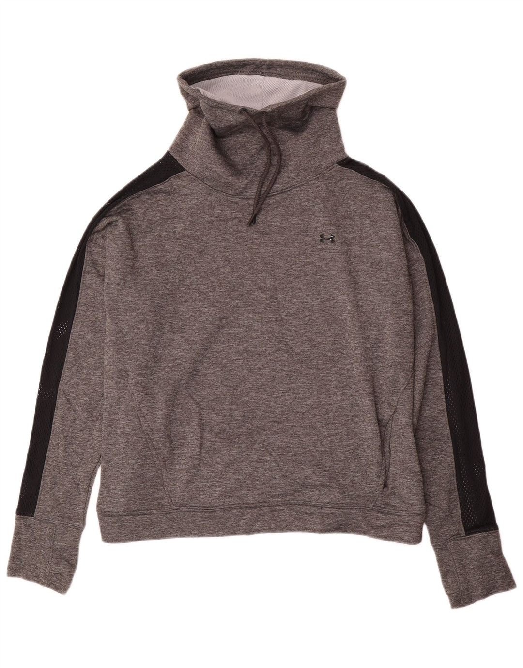 Under Armour Sudadera holgada para mujer, jersey, UK 46, poliéster gris grande