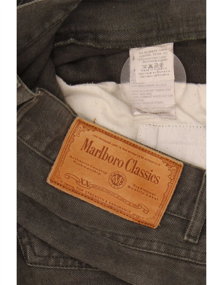 Marlboro Classics Jeans rectos para hombre W34 L32 Algodón caqui