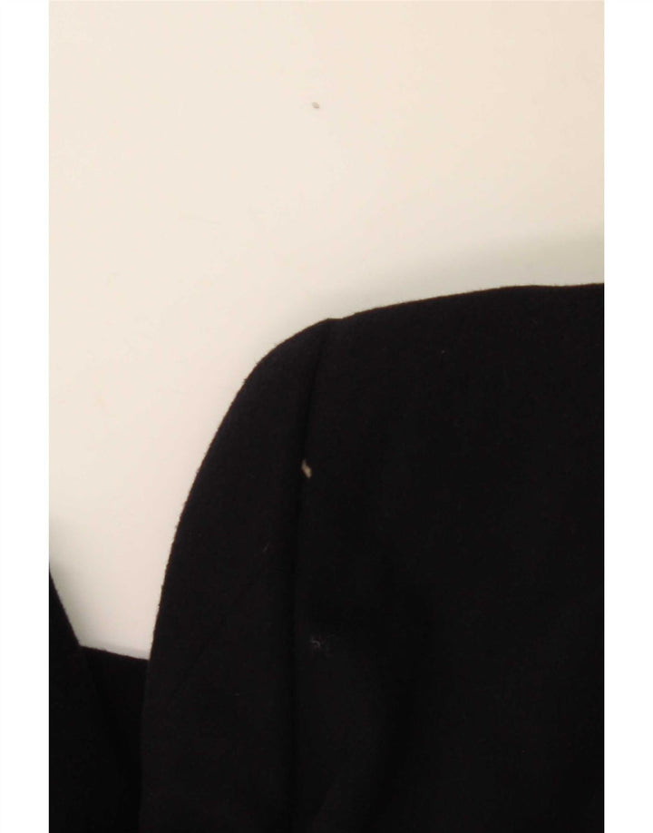 Nino Cerruti Chaqueta tipo blazer con doble botonadura para hombre IT 52 XL Lana negra