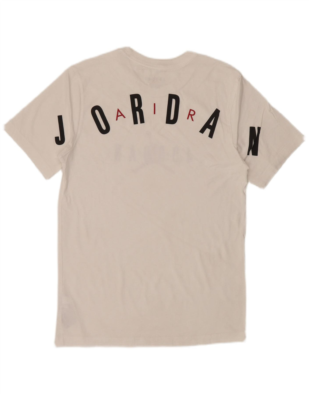 JORDAN Camiseta gráfica para hombre Top pequeño de algodón blanco