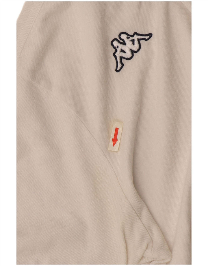 Polo Kappa Hombre Medium Blanco