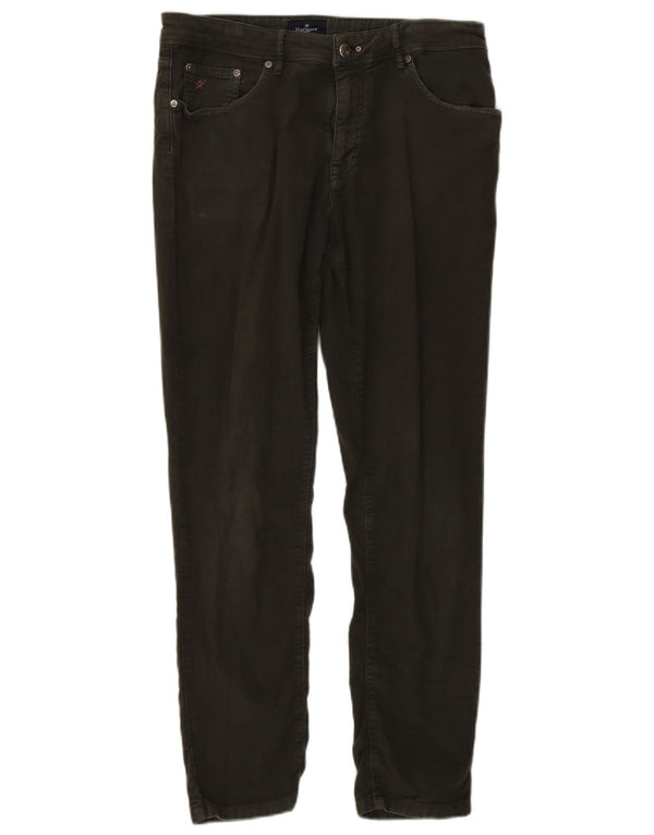 Hackett Mens Slim Casual Pantalones W34 L30 Algodón Caqui